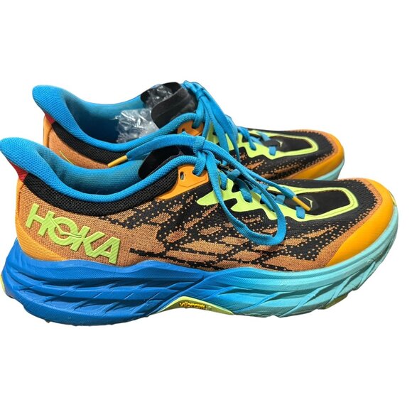 Hoka Men's Speedgoat 5 Solar Flare Running‎ Shoes - Size 8D - Picture 5 of 15
